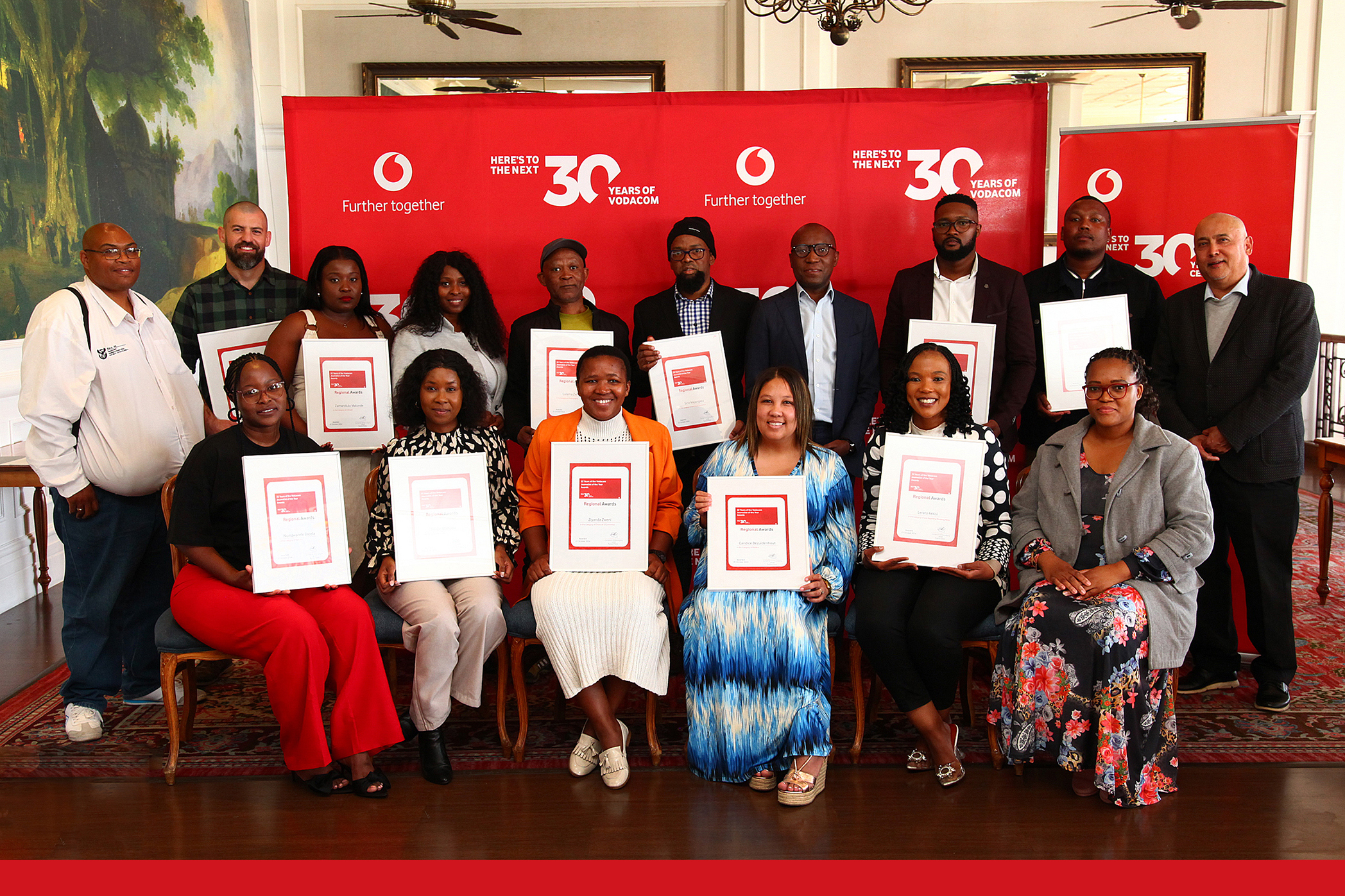 Gqeberha regional winners for the 2024 Vodacom Journalist of the Year Awards