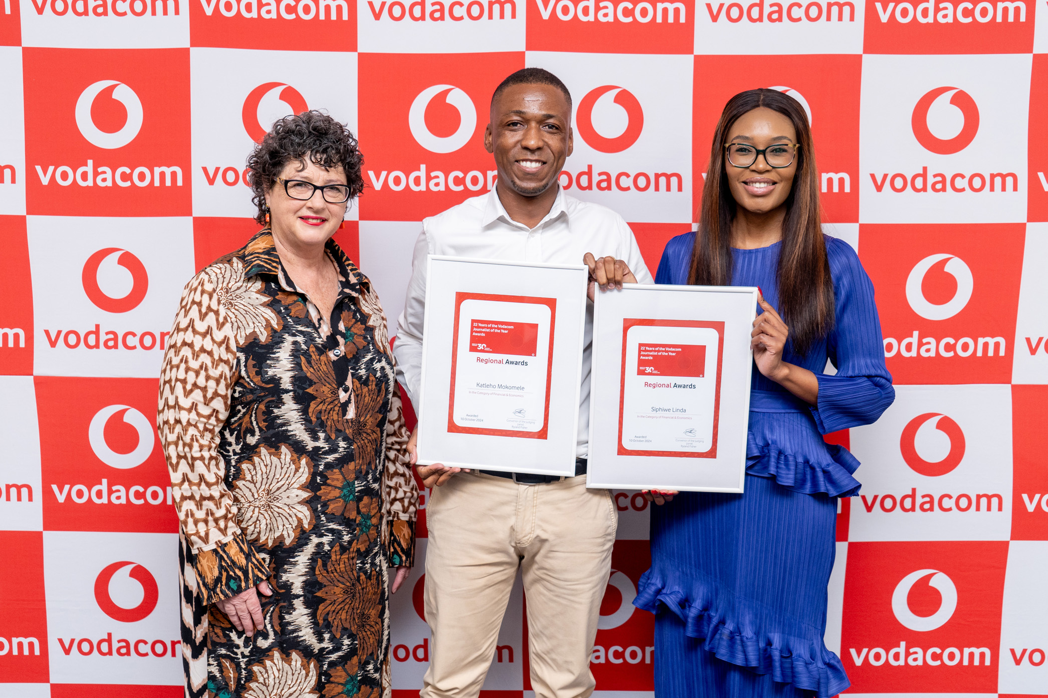 Gauteng regional winners for the 2024 Vodacom Journalist of the Year Awards announced