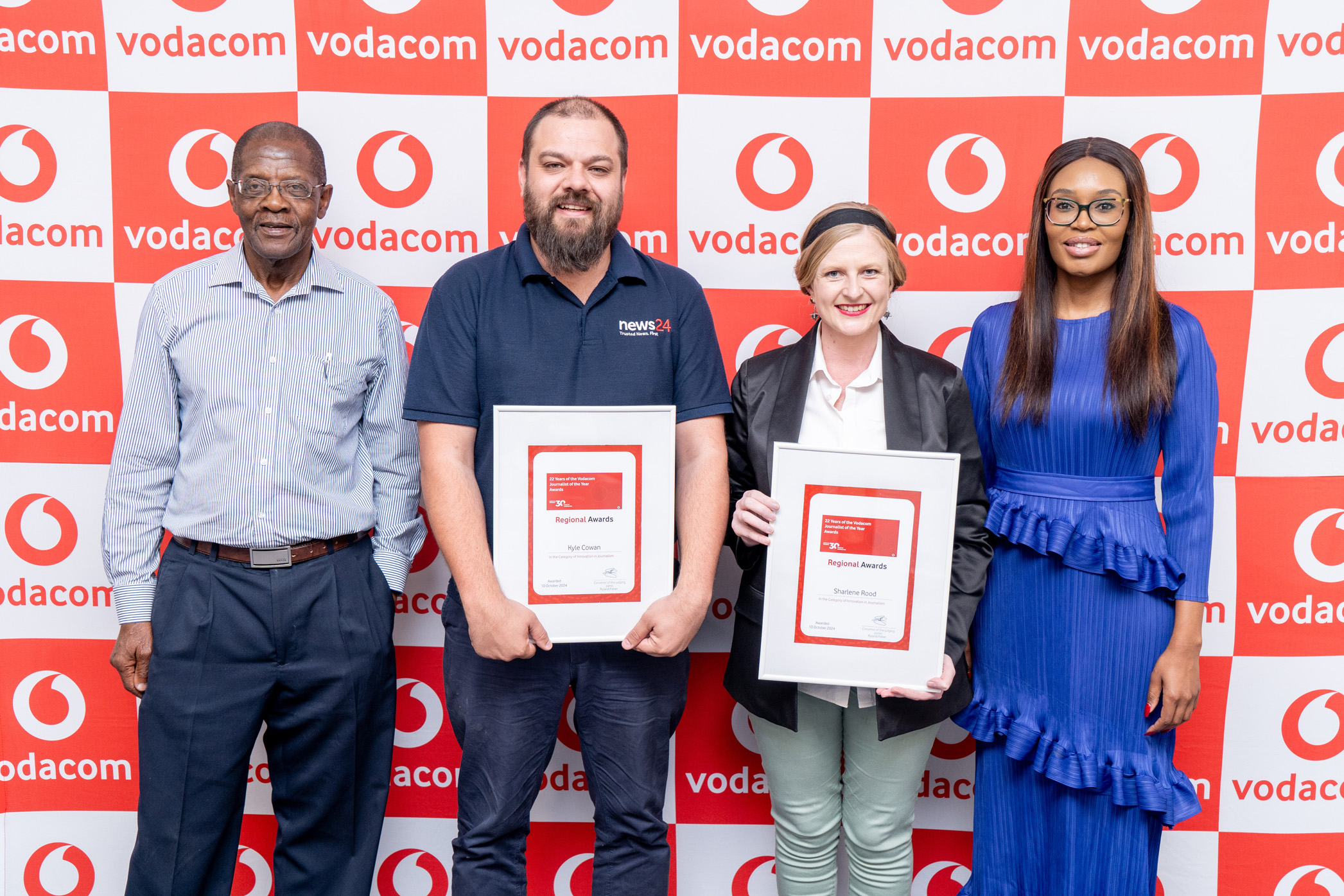 Gauteng regional winners for the 2024 Vodacom Journalist of the Year Awards announced