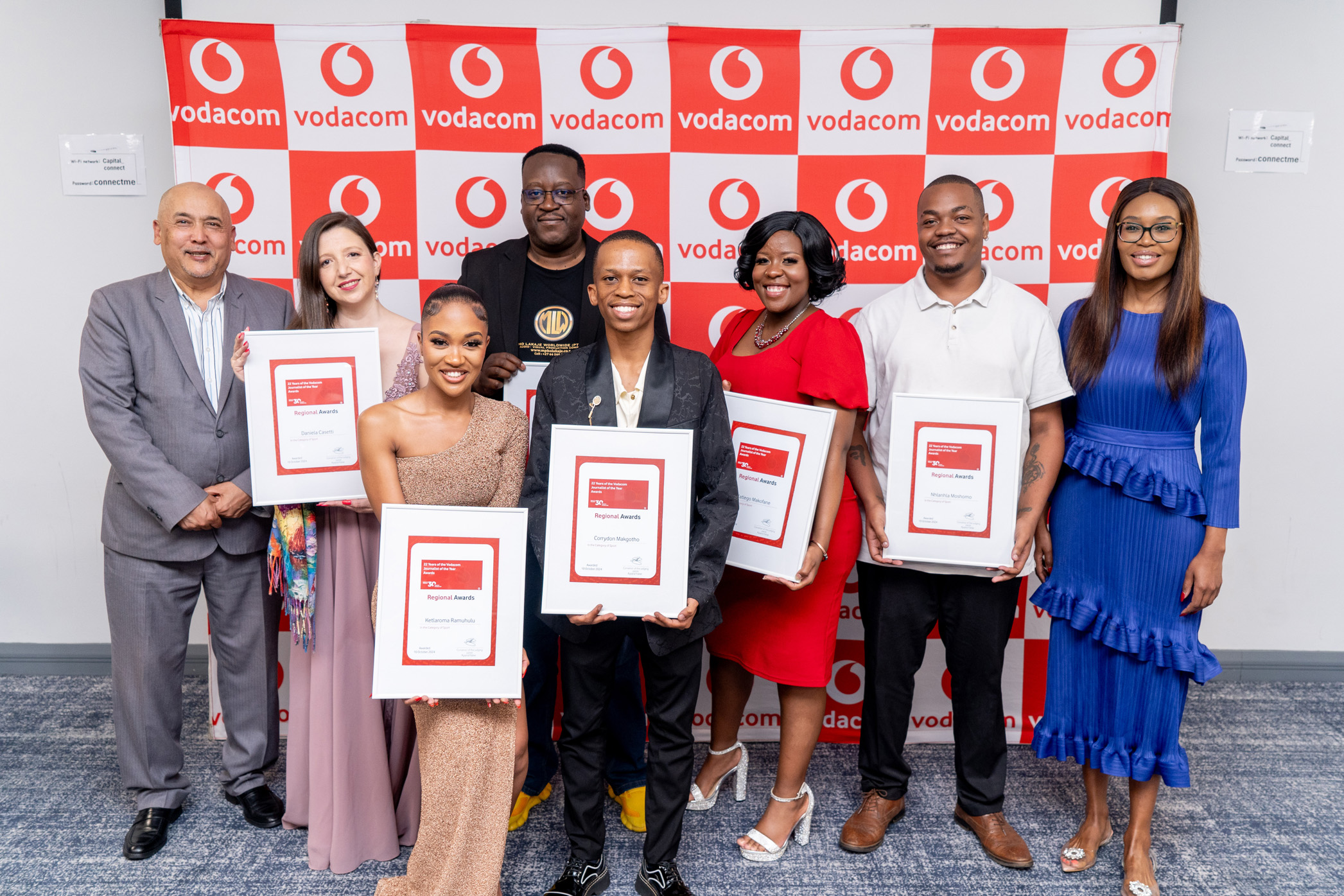 Gauteng regional winners for the 2024 Vodacom Journalist of the Year Awards announced