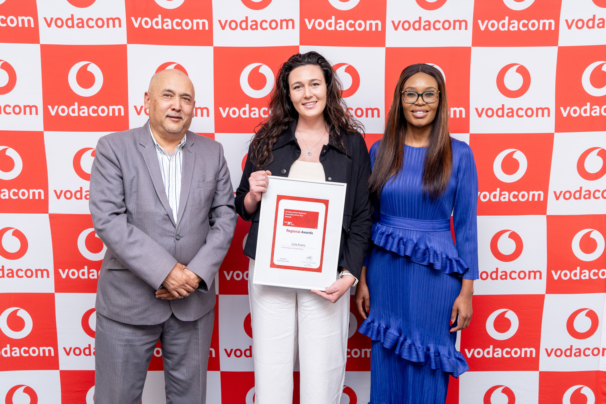 Gauteng regional winners for the 2024 Vodacom Journalist of the Year Awards announced