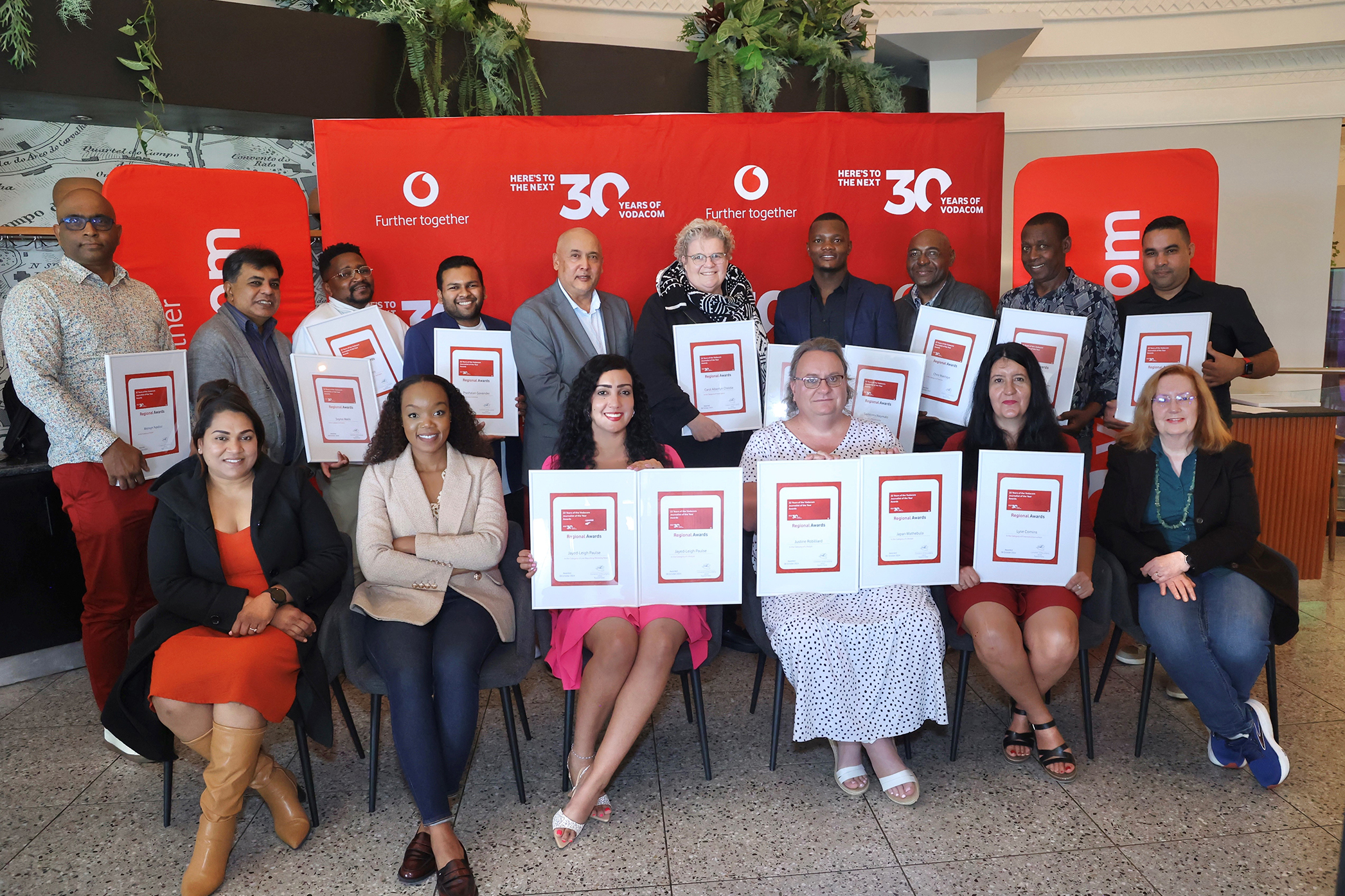 KwaZulu-Natal and Mpumalanga regional winners for the 2024 Vodacom Journalist of the Year Awards announced