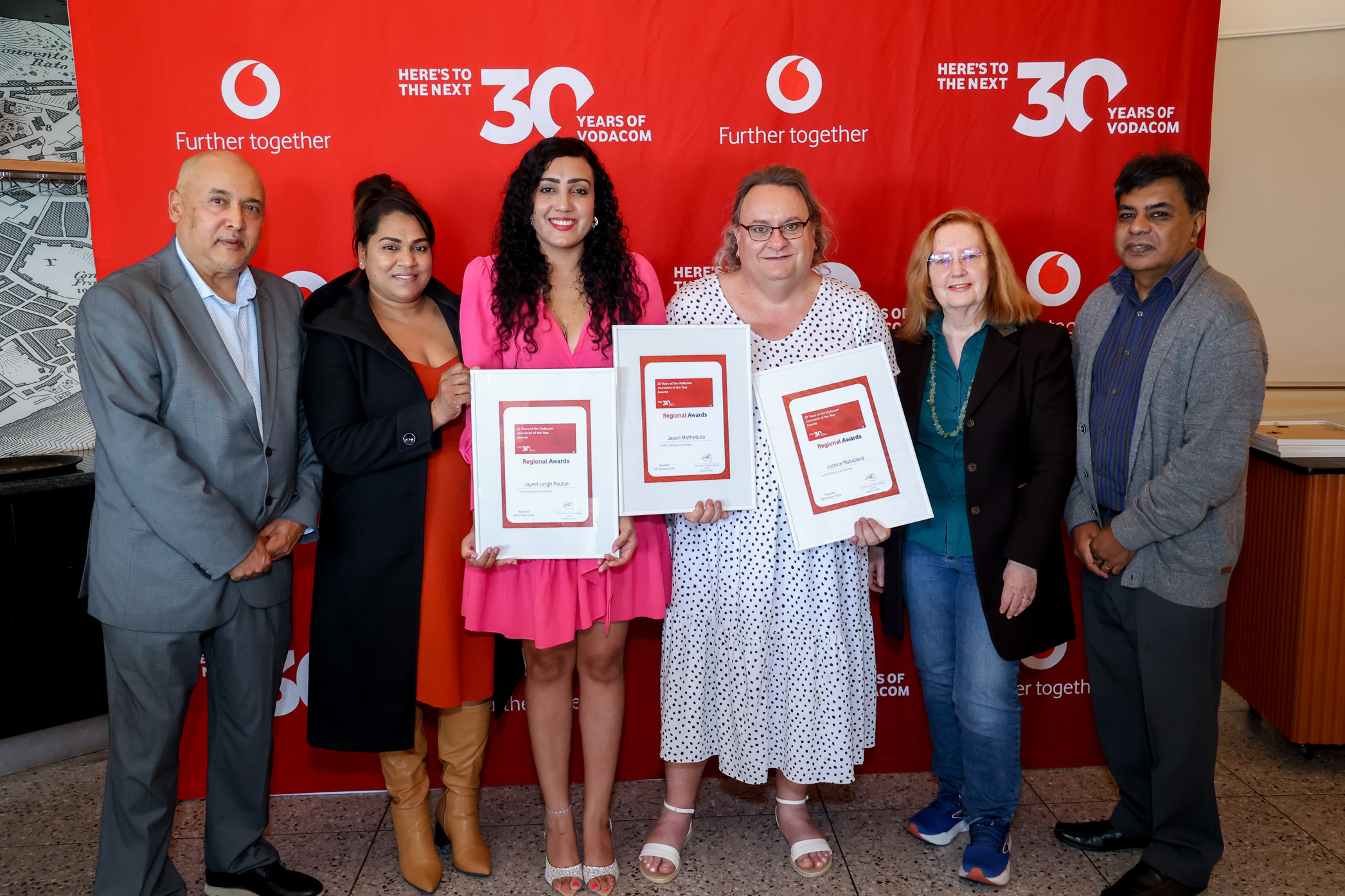 KwaZulu-Natal and Mpumalanga regional winners for the 2024 Vodacom Journalist of the Year Awards announced