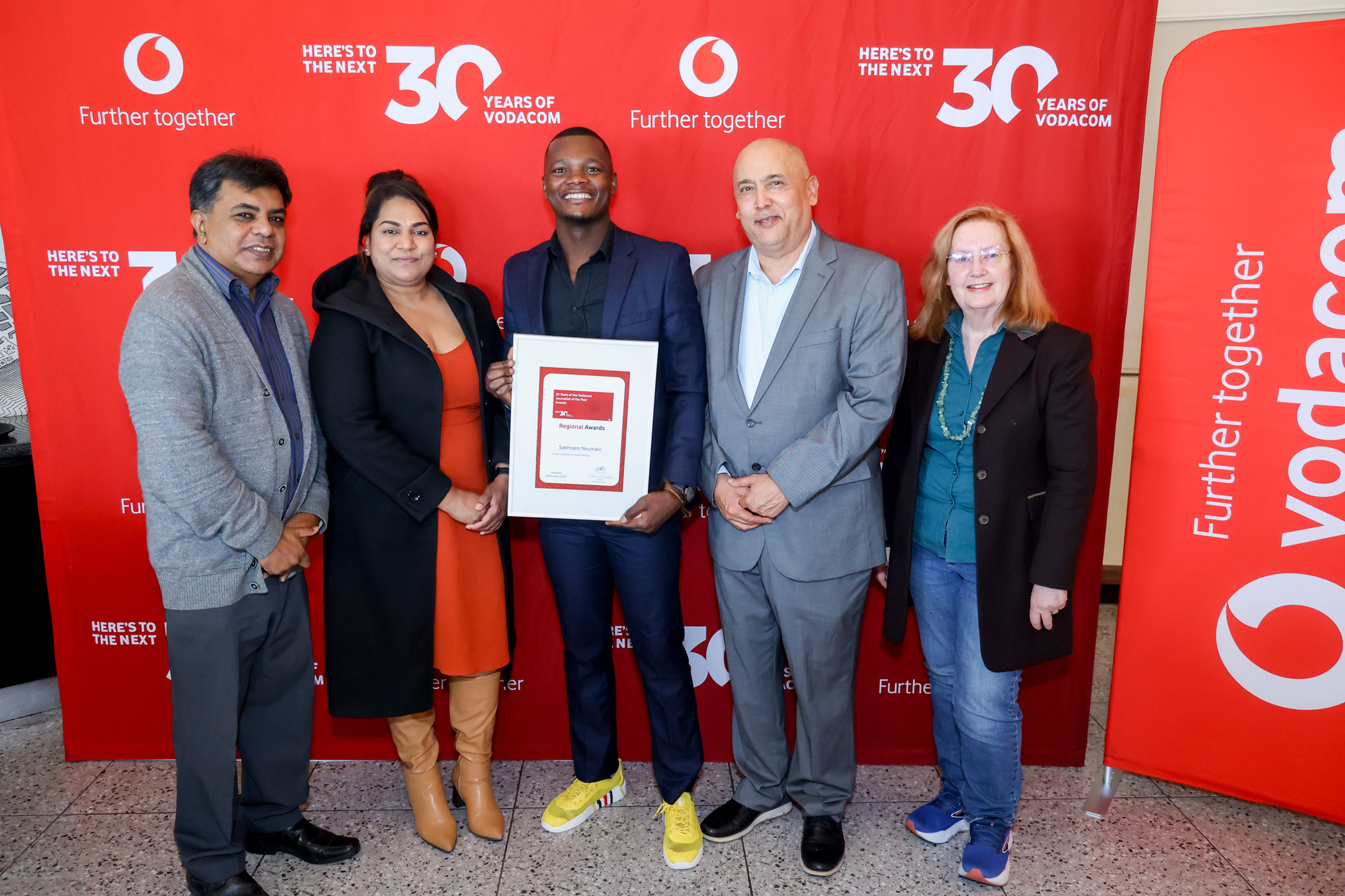 KwaZulu-Natal and Mpumalanga regional winners for the 2024 Vodacom Journalist of the Year Awards announced