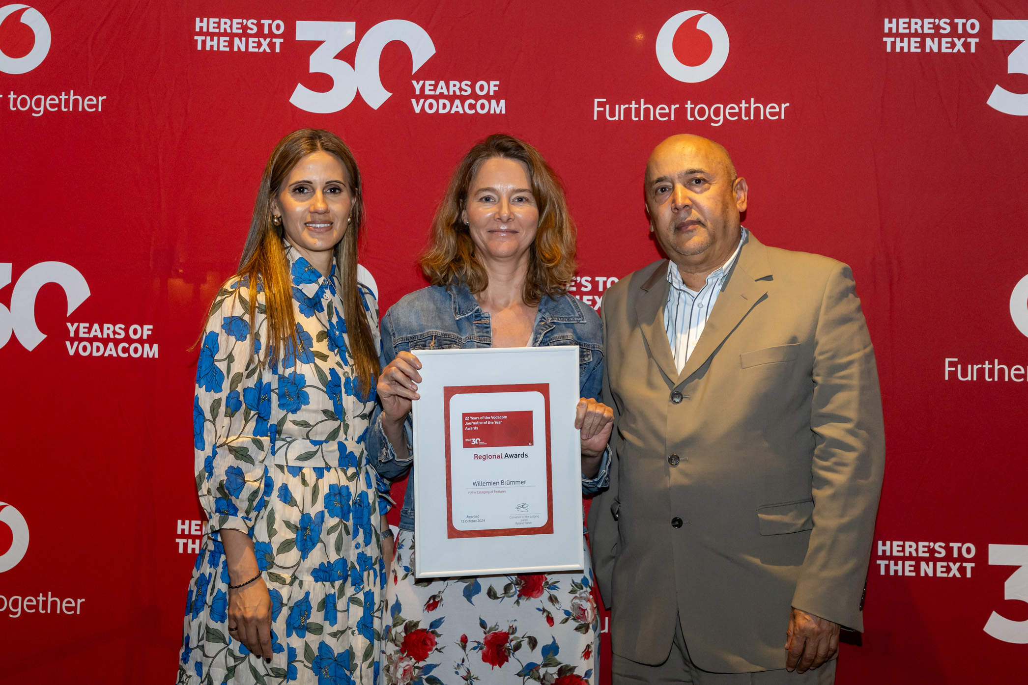 Western Cape regional winners for the 2024 Vodacom Journalist of the Year Awards announced