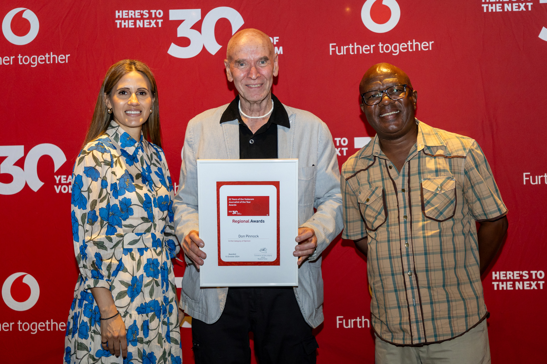 Western Cape regional winners for the 2024 Vodacom Journalist of the Year Awards announced