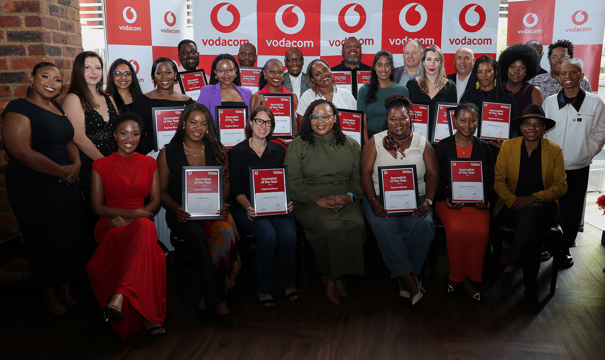 Gauteng's Top Journalists Honoured at 2025 Vodacom Journalist of the Year Awards
