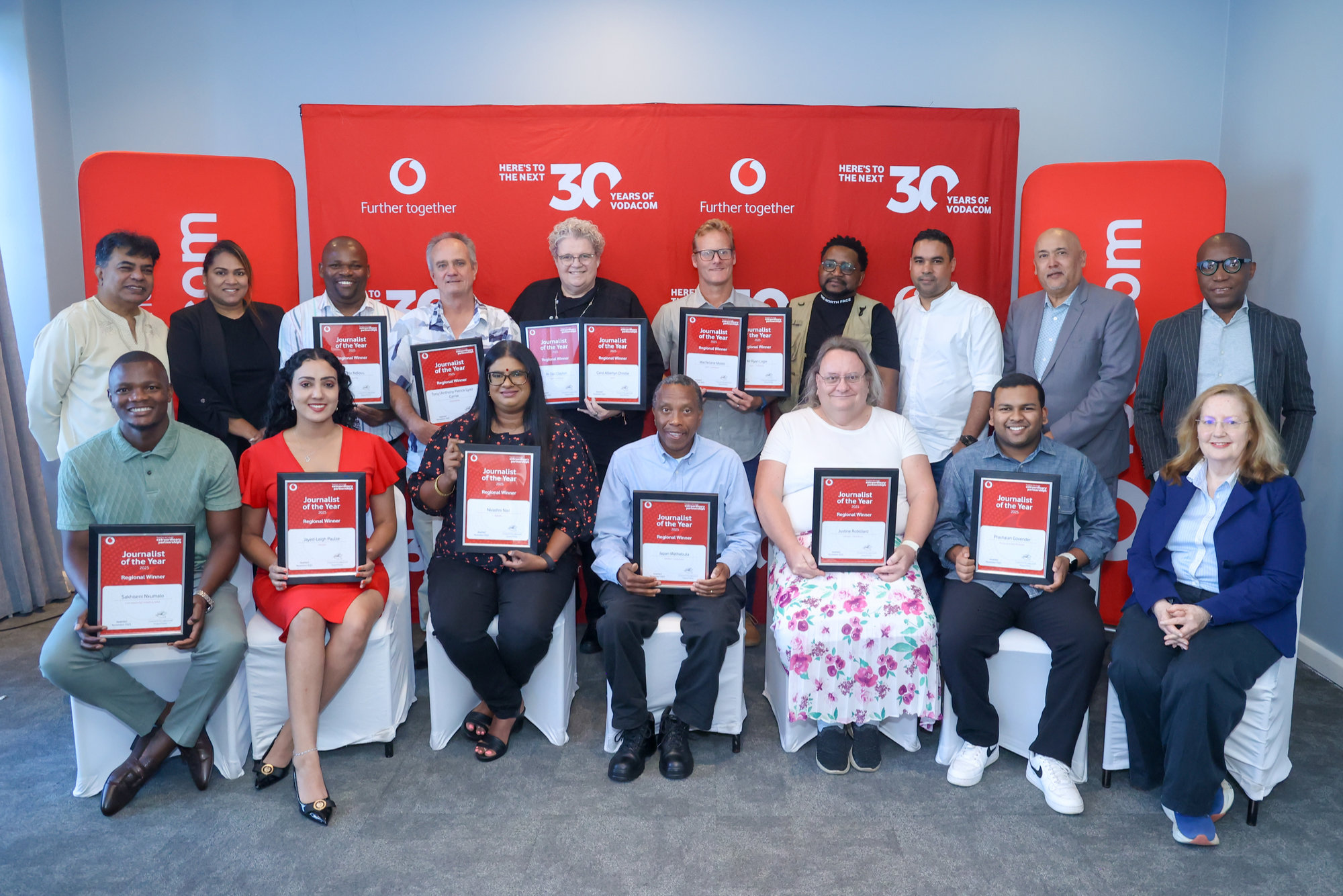 KwaZulu-Natal and Mpumalanga regional winners announced for the 2025 Vodacom Journalist of the Year Awards