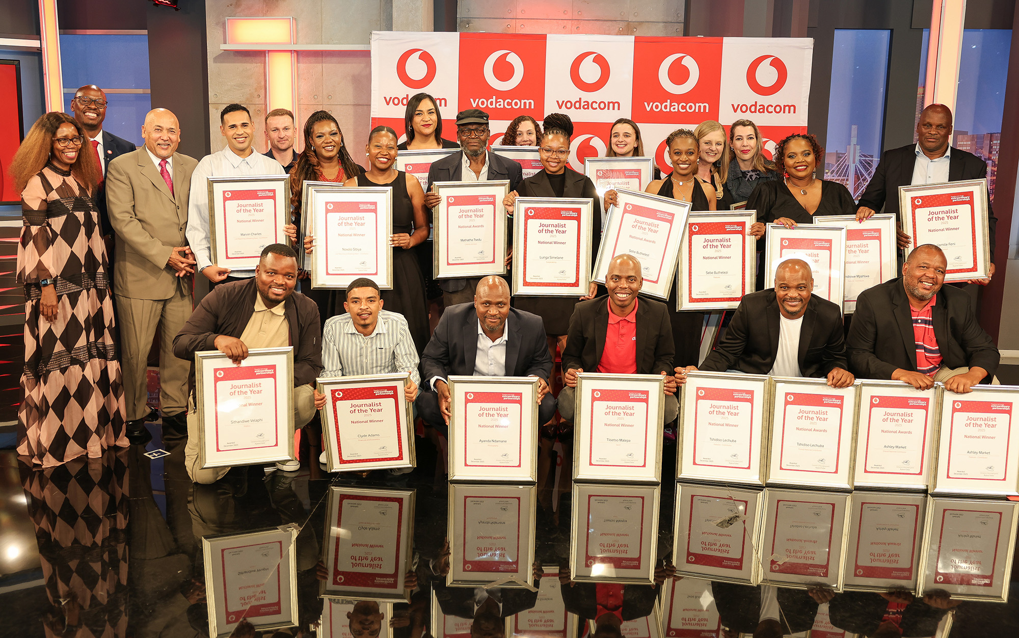 Prestigious Vodacom Journalist of the Year winners for 2025 announced